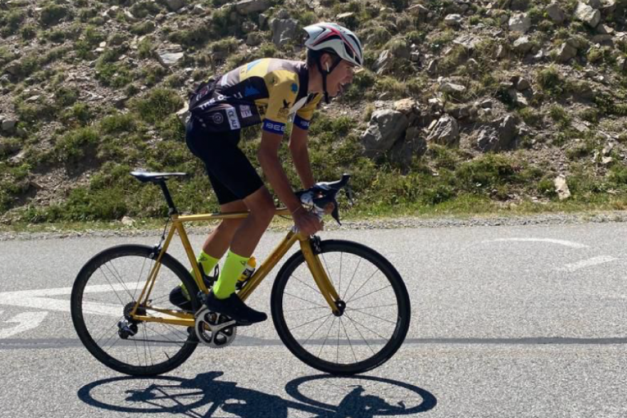 Luca Cavallo, studente atleta di ciclismo