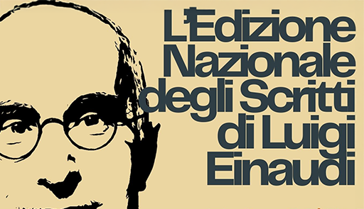 titolo dell'evento su fondo colorato con immagine disegnata di luigi einaudi titolo dell'evento su fondo colorato con immagine disegnata di luigi einaudi
