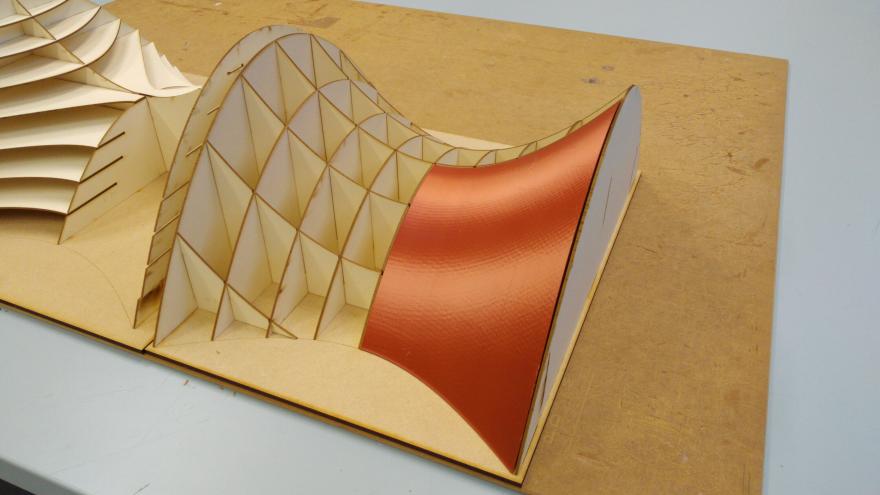 Modello di un progetto architettonico