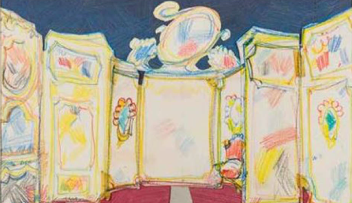 Bozzetto di Carlo Giuliano - Teatro Stabile di Torino