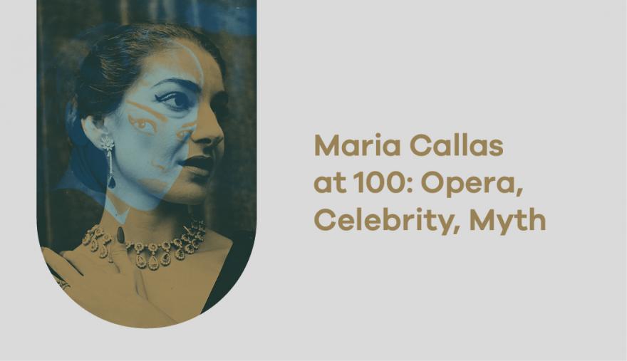 Convegno internazionale - Maria Callas at 100: Opera, Celebrity, Myth Fotografia parziale del volto di Maria Callas con varie sfumature di colore