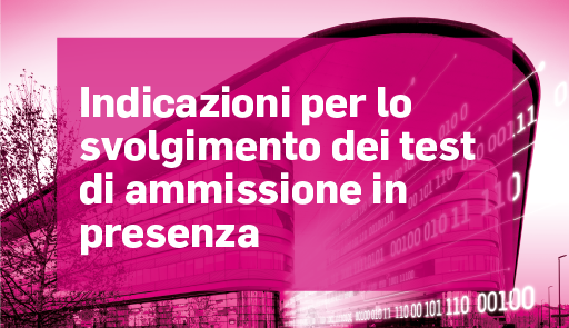 grafica immatricolazioni - Indicazioni per lo svolgimento dei test di ammissione in presenza