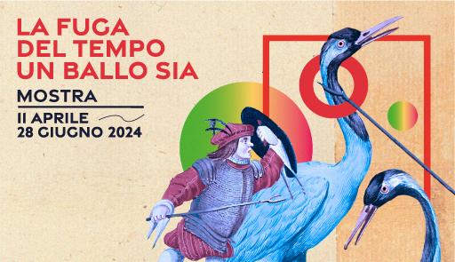 Titolo dell'evento su sfondo colorato