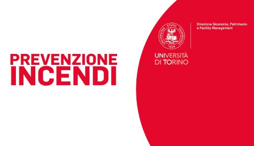 Cerchio rosso su sfondo bianco con scritta prevenzione incendi