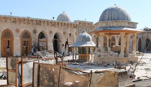 moschea aleppo distrutta