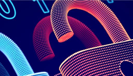 La protezione dei dati personali e la transizione digitale: le sfide attuali e future Immagine astratta di lucchetti e numeri che simboleggia la protezione dei dati
