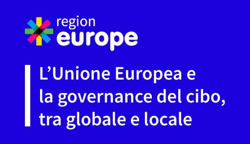 logo Region Europe e titolo dell'evento
