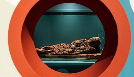 mummia del museo egizio di Torino dal nome: la giovane donna di Gebelein