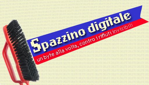 Logo spazzino digitale