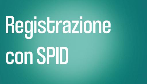 Registrazione con spid grafica immatricolazioni - Registrazione con spid