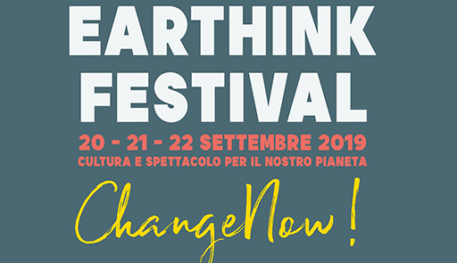 Scritta "Earthink Festival"