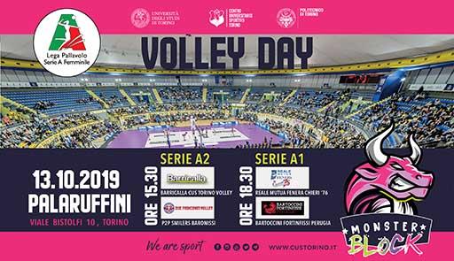 Volley Day Domenica 13 ottobre al Palaruffini volantino