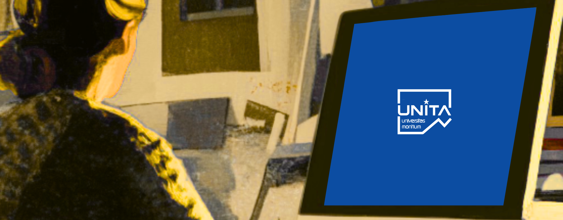 immagine decorativa con persona seduta davanti al computer