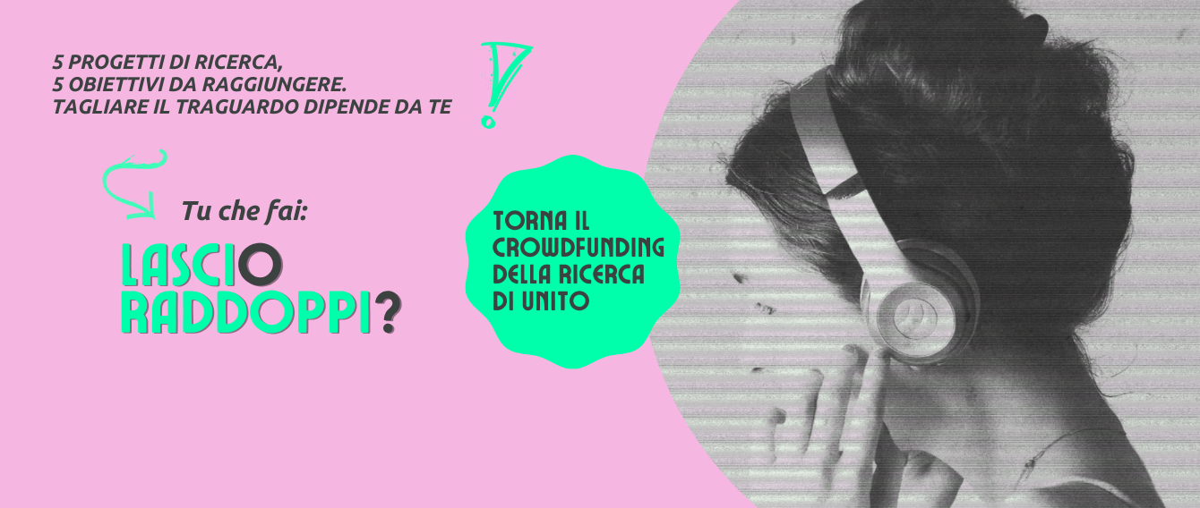 titolo dell'evento su fondo colorato