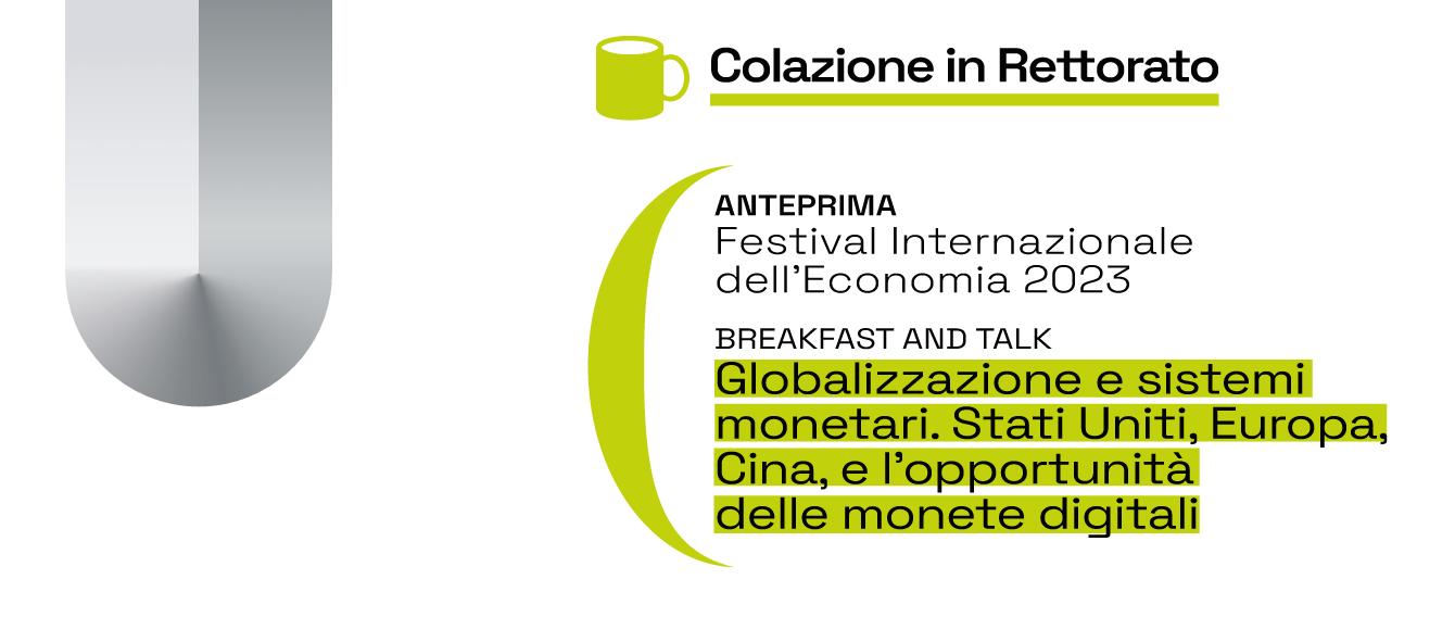 Titolo dell'evento su sfondo bianco