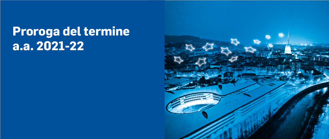 foto del CLE in notturna, "Proroga del termine dell’anno accademico 2021-2022"