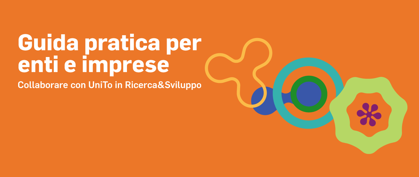 Grafica arancione della copertina della Guida
