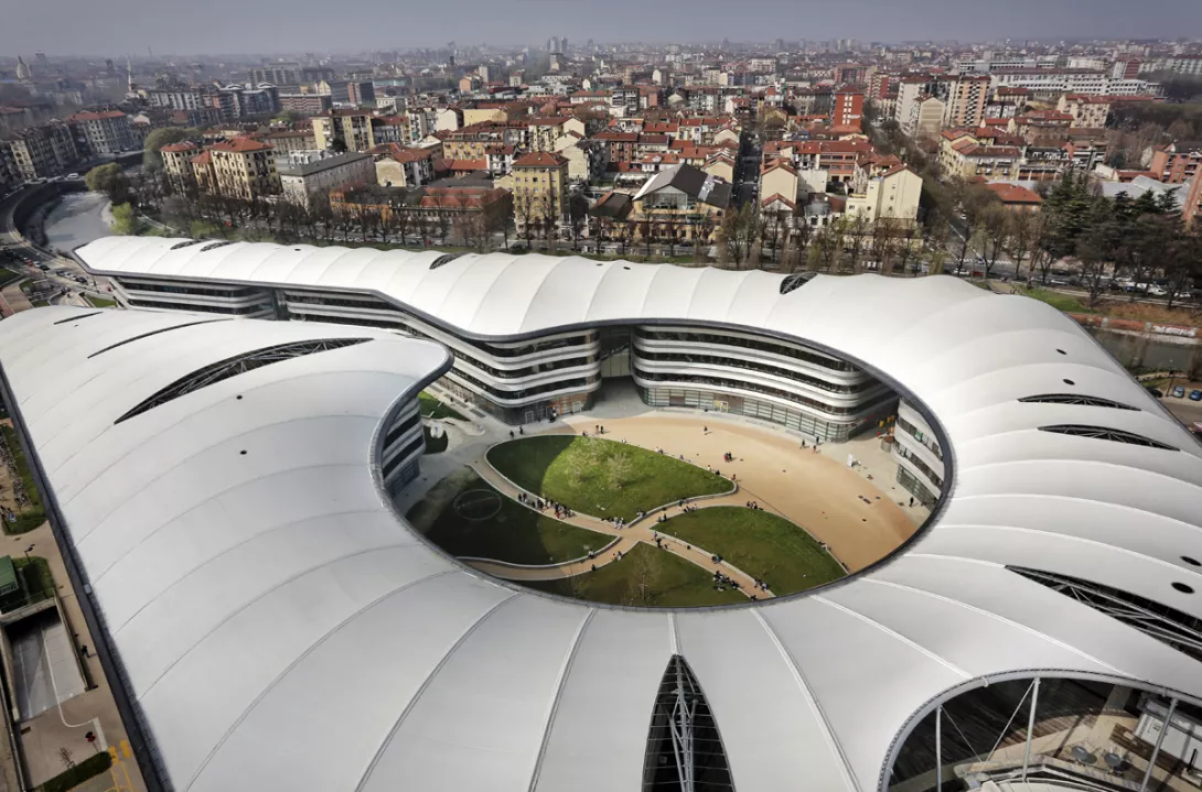 Vista aerea del Campus Luigi Einaudi "null"