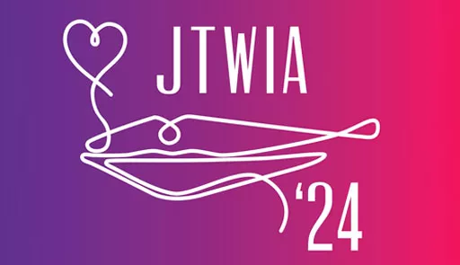 Sfondo rosa e viola, JTWIA
