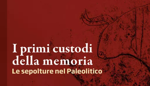 Titolo dell'evento su sfondo colorato, sullo sfondo la sagoma stilizzata di un toro
