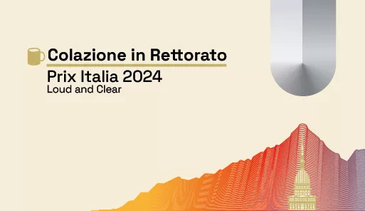 Titolo dell'evento su sfondo colorato