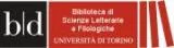 Logo biblioteca Scienze letterarie e filologiche