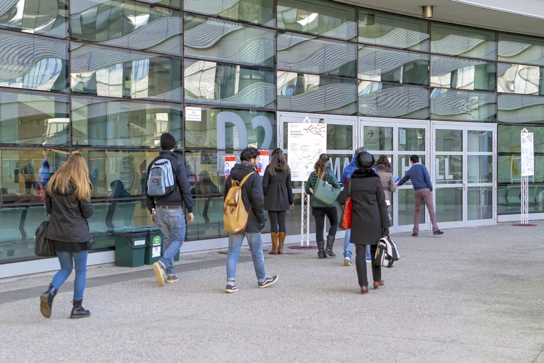 Studenti al Campus Luigi Einaudi