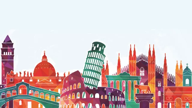 Skyline delle principali città italiane